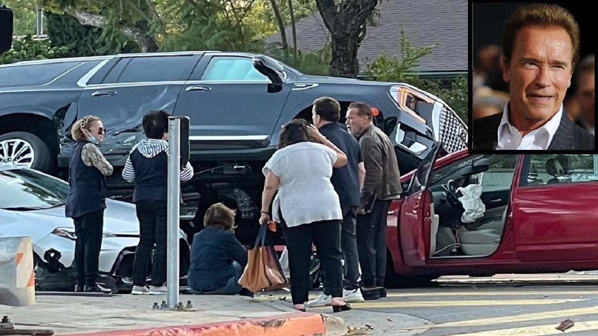 অল্পের জন্য প্রাণে বাঁচলেন শোয়ার্জনেগার