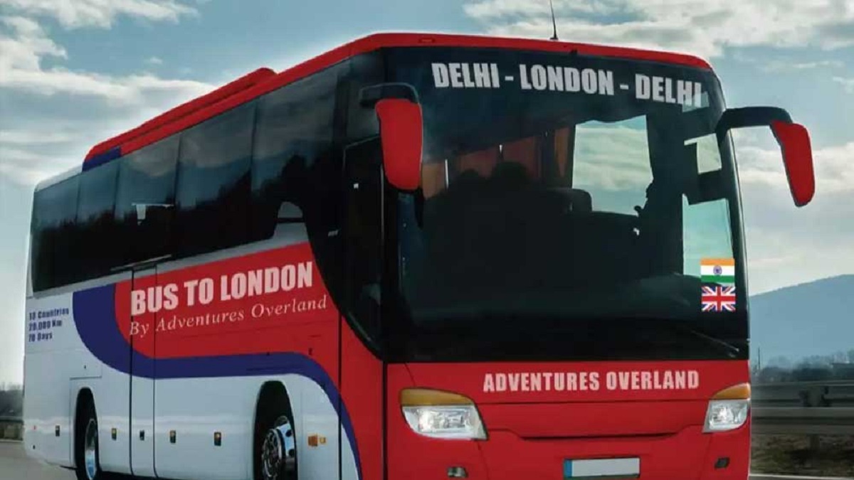 এবার চালু হচ্ছে দিল্লি টু লন্ডন সরাসরি বাস রুট