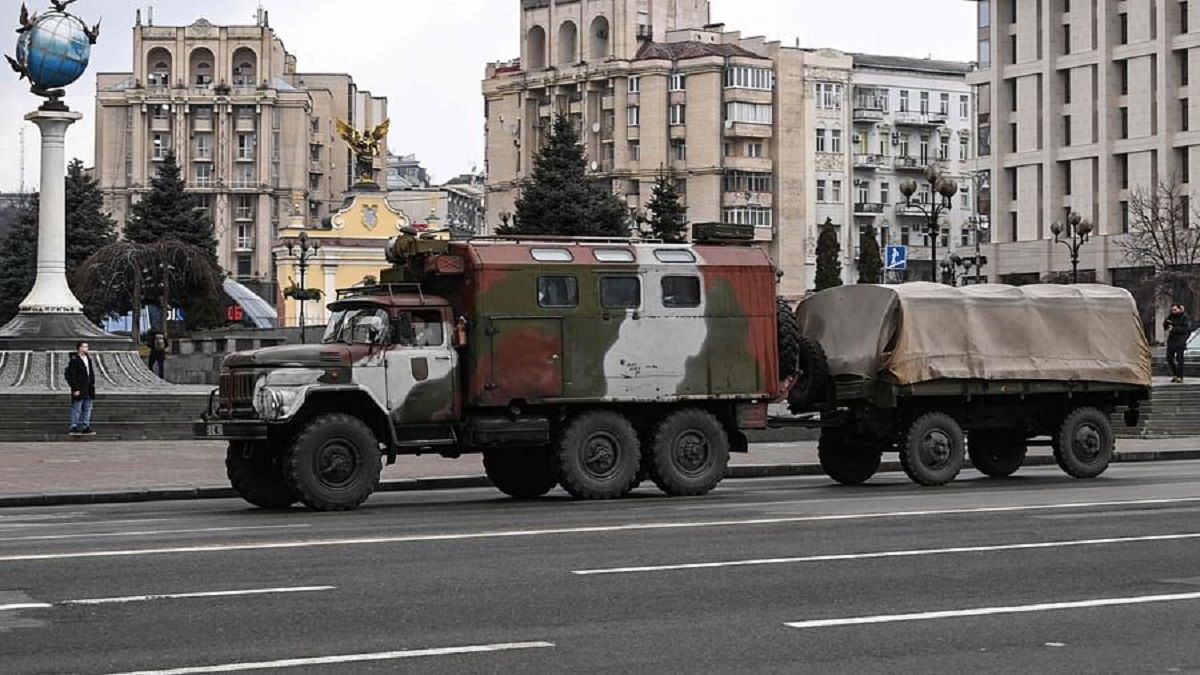 ইউক্রেনের রাজধানীতে ঢুকে পড়েছে রুশ সেনা