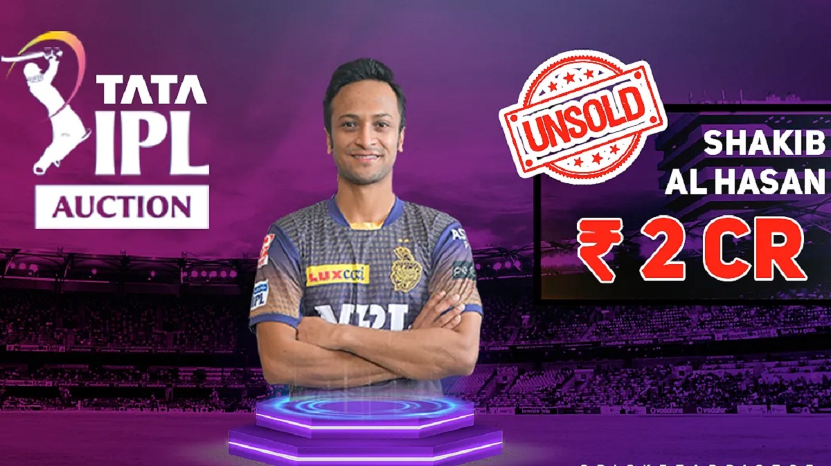 দ্বিতীয় দিনের নিলামেও দল পেলেন না সাকিব,  মিলার গুজরাটে