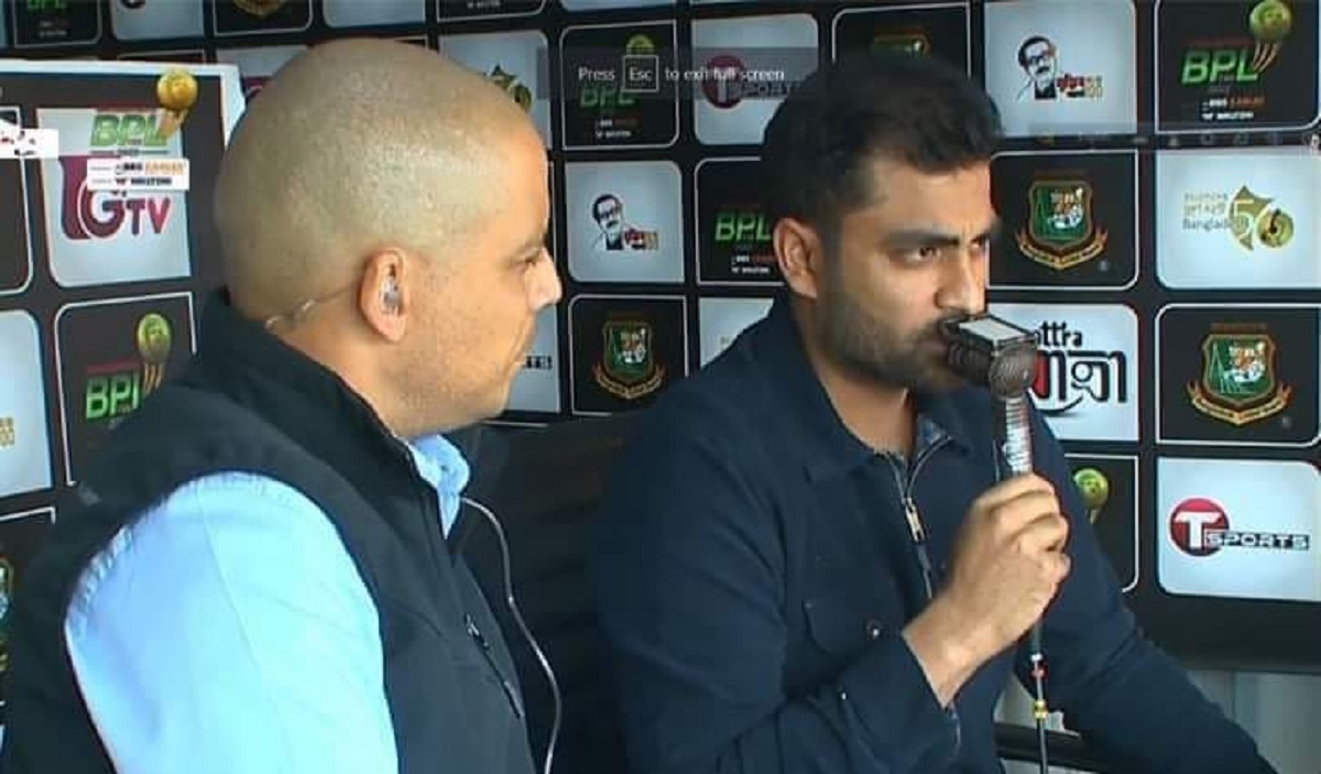 বিপিএল ধারাভাষ্যে তামিম ইকবাল