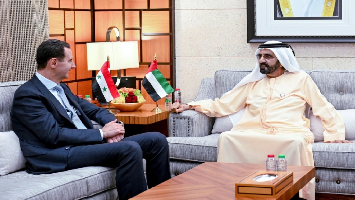 যুদ্ধের ১১ বছর পর আরব আমিরাত সফরে সিরিয়ান প্রেসিডেন্ট