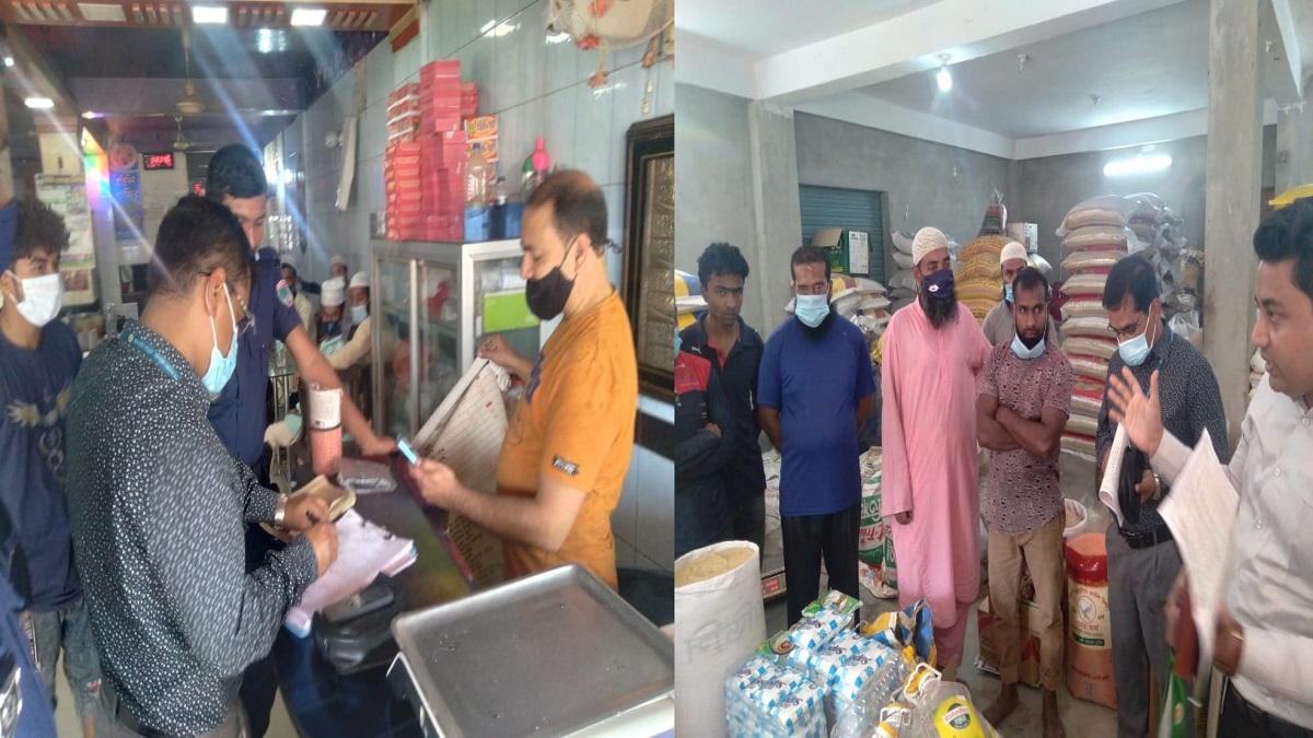 সাতক্ষীরায় ভ্রাম্যমাণ আদালতের অভিযানে টিসিবির বিপুল পরিমাণ পণ্য জব্দ