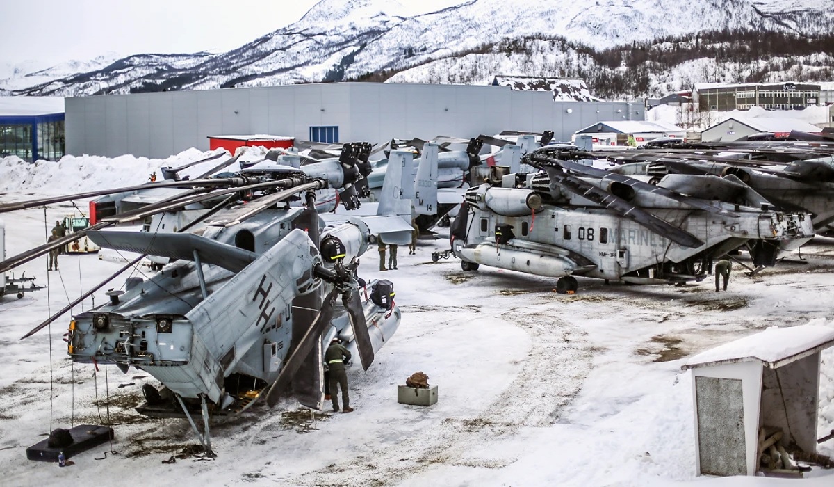 নরওয়েতে মার্কিন সামরিক বিমান বিধ্বস্ত, নিখোঁজ ৪