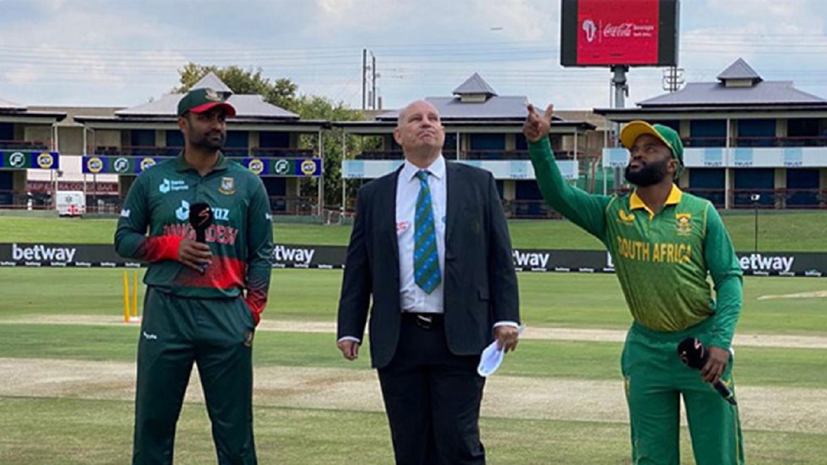 সিরিজ জয়ের লক্ষ্যে টস জিতে ব্যাটিংয়ে বাংলাদেশ