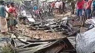 পটুয়াখালীতে আগুনে পুড়ে গেছে ১০টি ব্যবসা প্রতিষ্ঠান