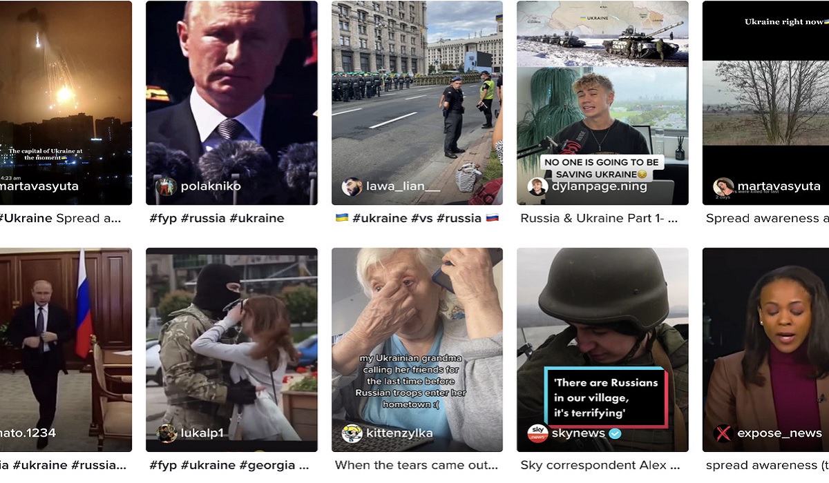 টিকটকে রুশ হামলার ভয়াবহতা প্রকাশ করছে ইউক্রেনীয় তরুণরা