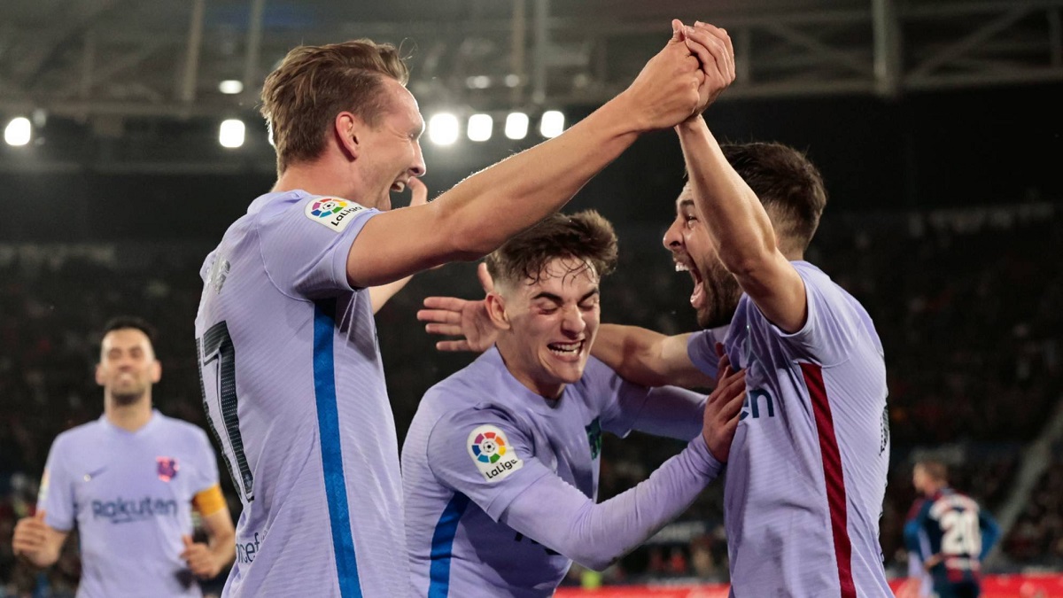 লা লিগার নাটকীয় ম্যাচে বার্সেলোনার জয়