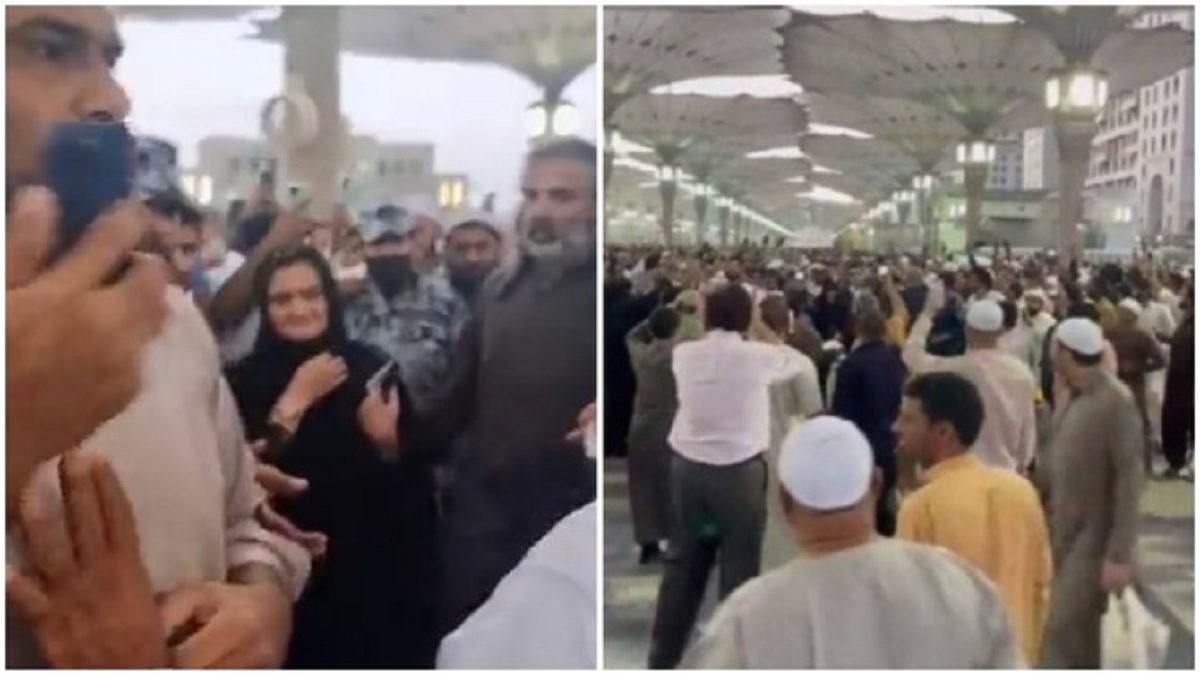 মসজিদে নববীতে শাহবাজ বিরোধী শ্লোগান, গ্রেফতার ৫