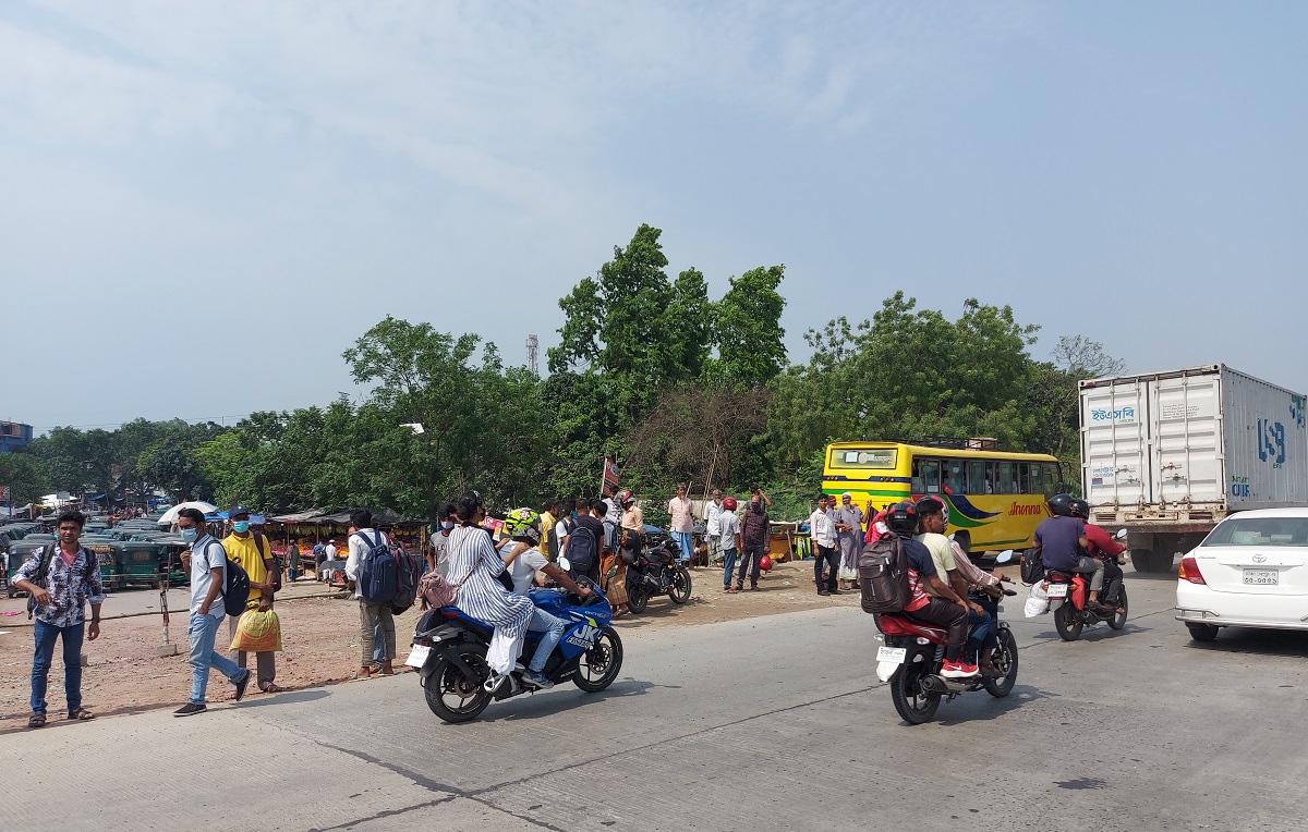 বঙ্গবন্ধু সেতু পশ্চিম সংযোগ মহাসড়কে যানজট নেই