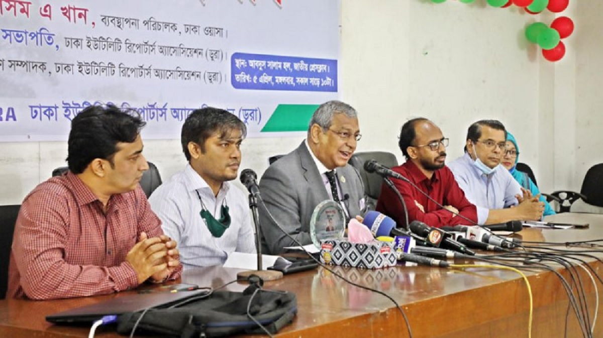 আমার বাসার পানিতেও গন্ধ পাই: ওয়াসা এমডি