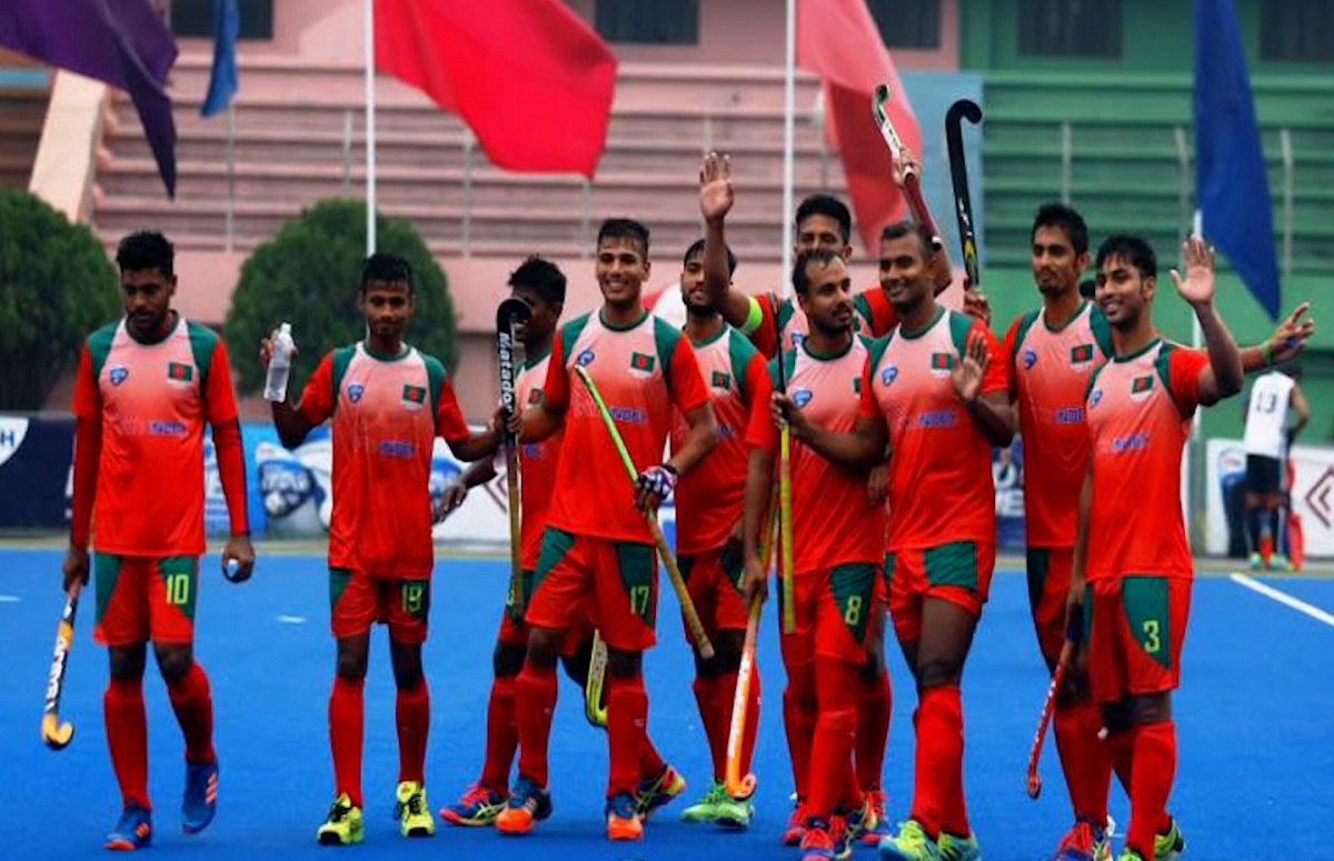 হকি র্যাঙ্কিংয়ে চার ধাপ উন্নতি বাংলাদেশের
