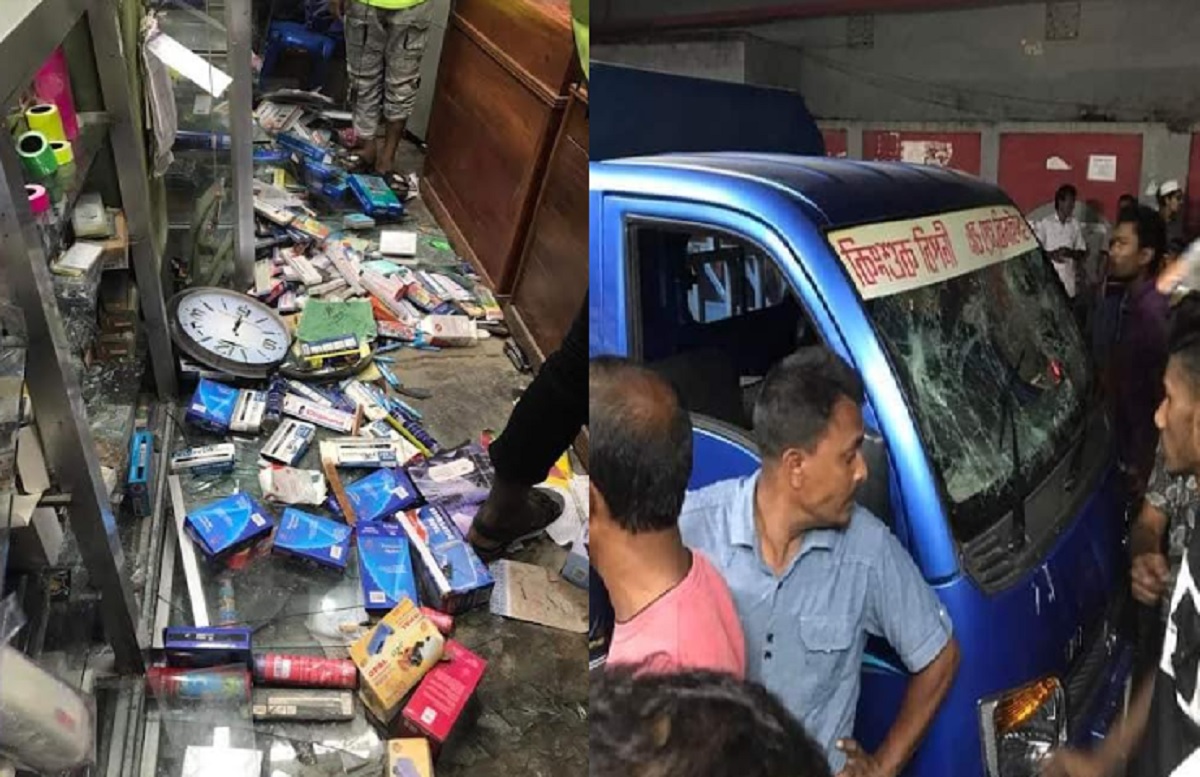 ঝিনাইদহে স্বতন্ত্র মেয়র প্রার্থীর ব্যবসায় প্রতিষ্ঠানে হামলা-ভাঙচুর