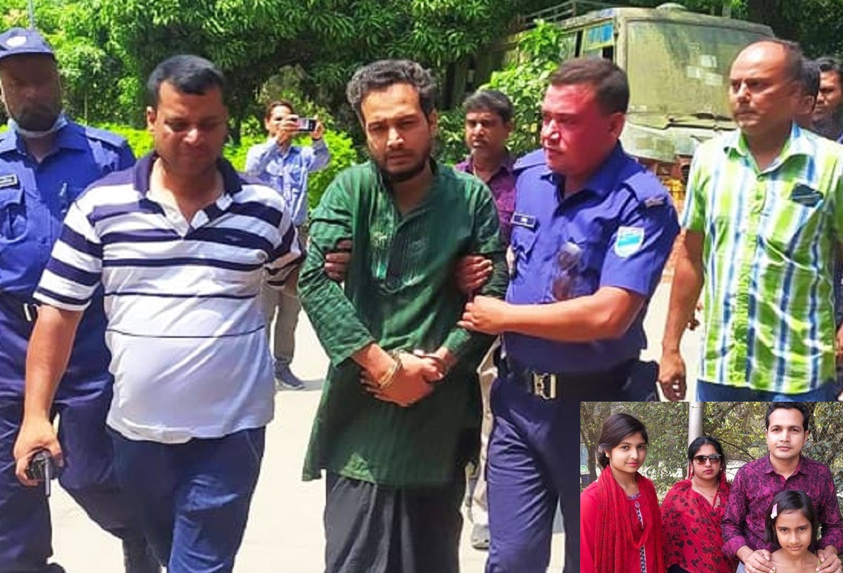 স্ত্রী সন্তানকে হত্যা: সেই চিকিৎসকের বিরুদ্ধে চার্জশিট দাখিল