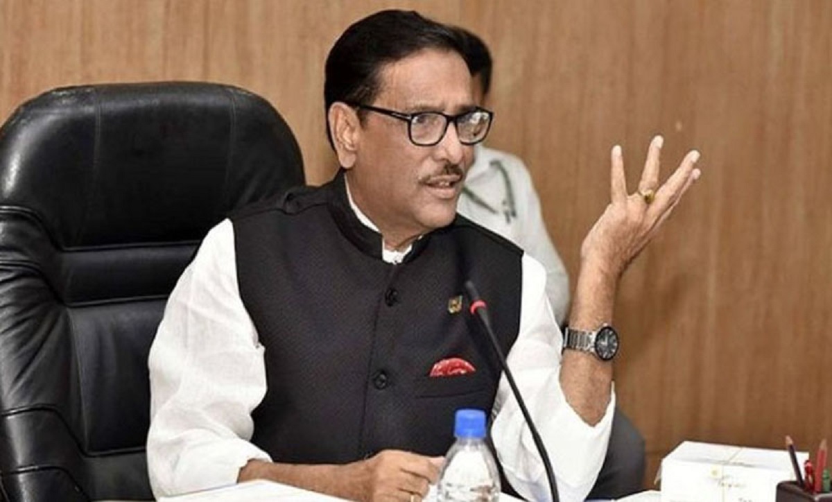 শেখ হাসিনাকে হত্যার হুমকি দিলে আমরা কি বসে তামাক খাবো: ওবায়দুল কাদের