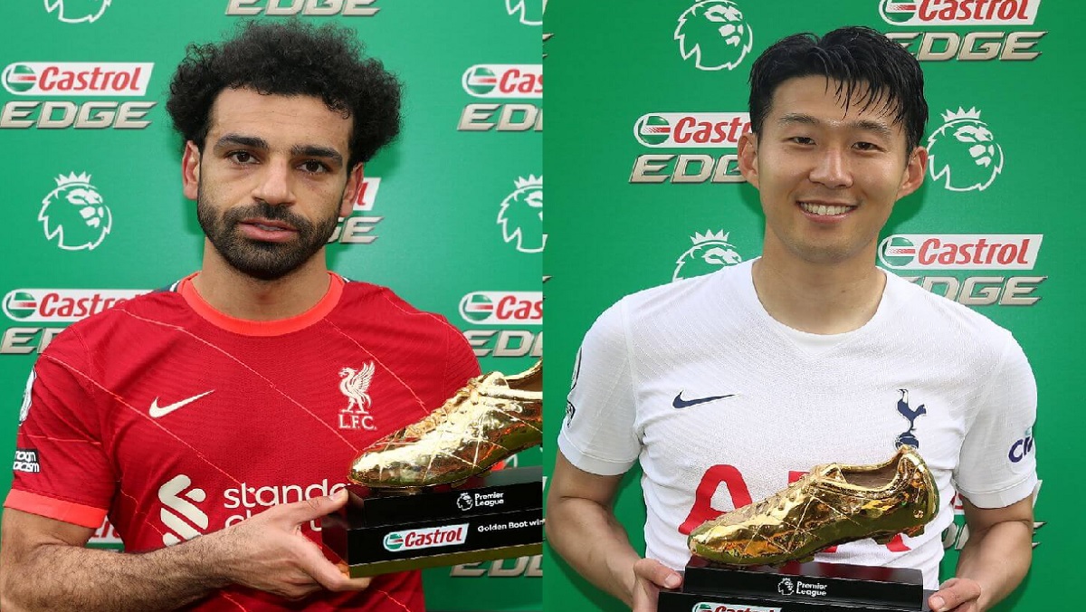প্রিমিয়ার লিগের গোল্ডেন বুট জিতলেন সন ও সালাহ