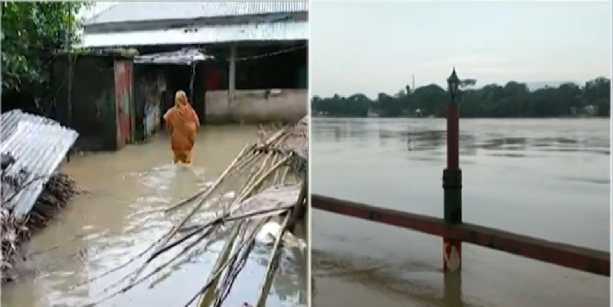 নদনদীর পানি কিছুটা কমেছে সিলেটে, বাড়ি ফিরছেন নগরবাসী