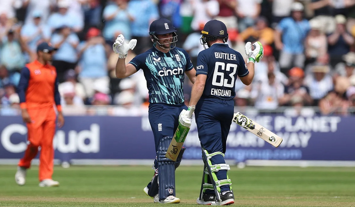 রেকর্ড গড়া ম্যাচে ডাচদের ২৩২ রানে হারালো ইংল্যান্ড!