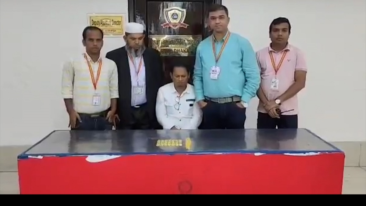 শাহজালাল বিমানবন্দরে ২১টি স্বর্ণের বার জব্দ