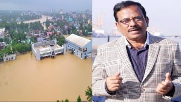 সবাই মিলে বানভাসি মানুষের পাশে দাঁড়ানোর আহ্বান হানিফ সংকেতের