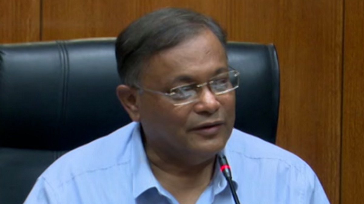 খালেদা জিয়াকে বিদেশে নেয়ার দাবি রাজনৈতিক দূরভিসন্ধি: তথ্যমন্ত্রী