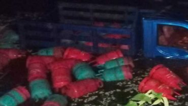 রাজশাহীতে গ্যাস সিলিন্ডার ভর্তি পিকআপ খাদে, চালক নিহত