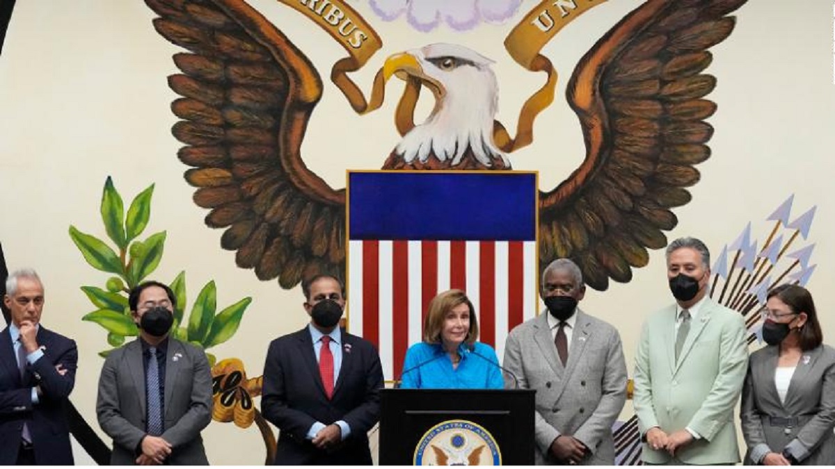 যুক্তরাষ্ট্র তাইওয়ানকে বিছিন্ন হতে দেবে না: ন্যান্সি পেলোসি