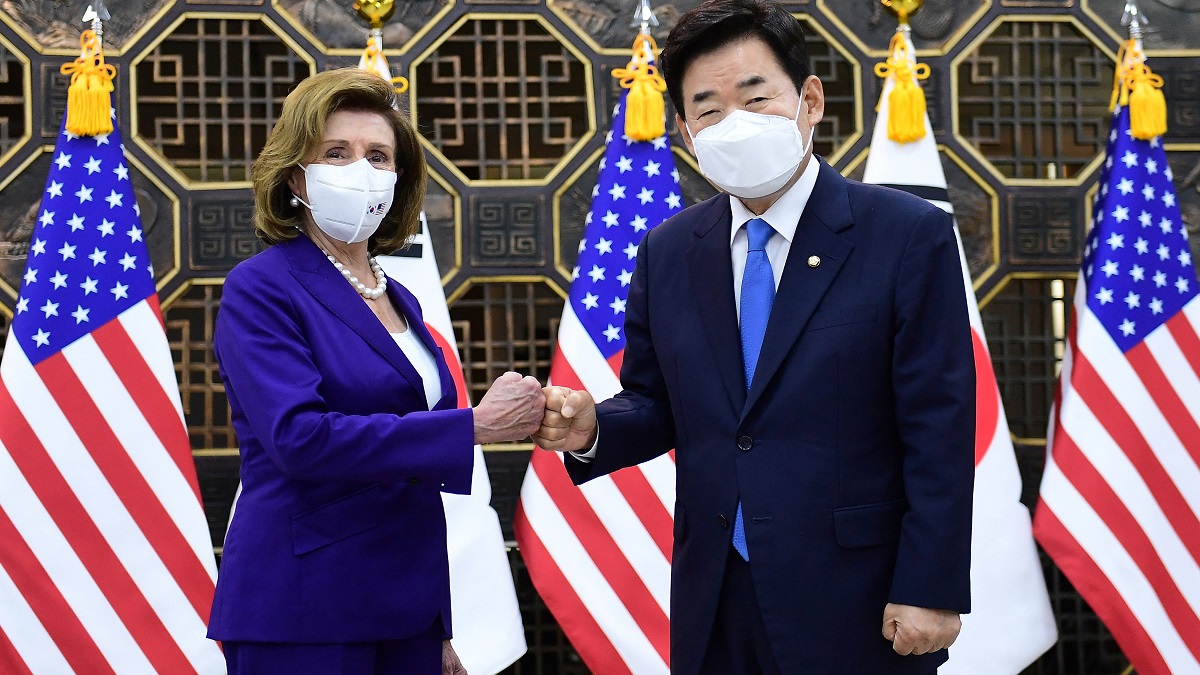 তাইওয়ানের পর দ. কোরিয়া সফরে ন্যান্সি পেলোসি, যাবেন উ. কোরিয়ার সীমান্ত এলাকায়ও