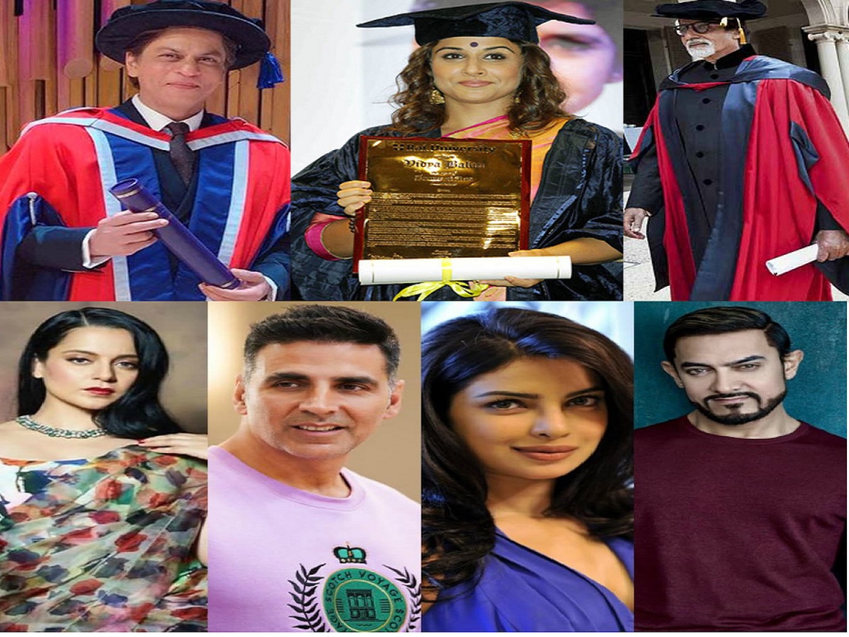 ডক্টরেট ডিগ্রি আছে যেসব বলিউড তারকার