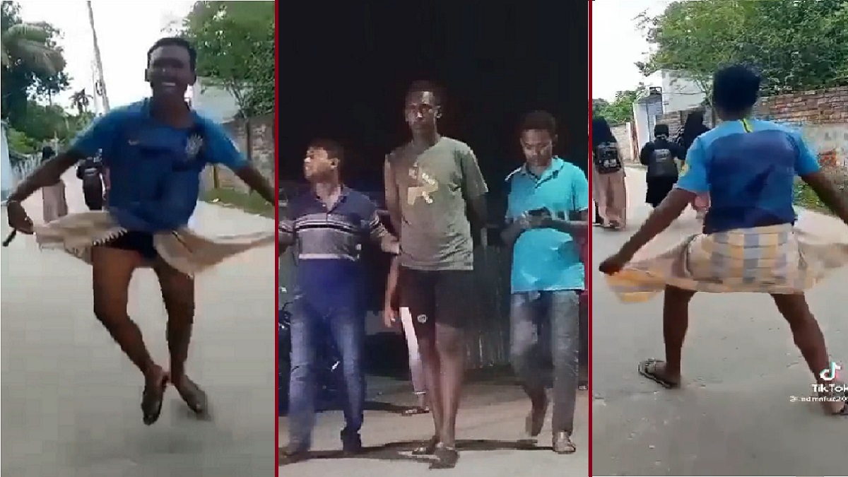 মহিলা কলেজের পাশে পোশাক উচিয়ে ভিডিও, আটক টিকটকার