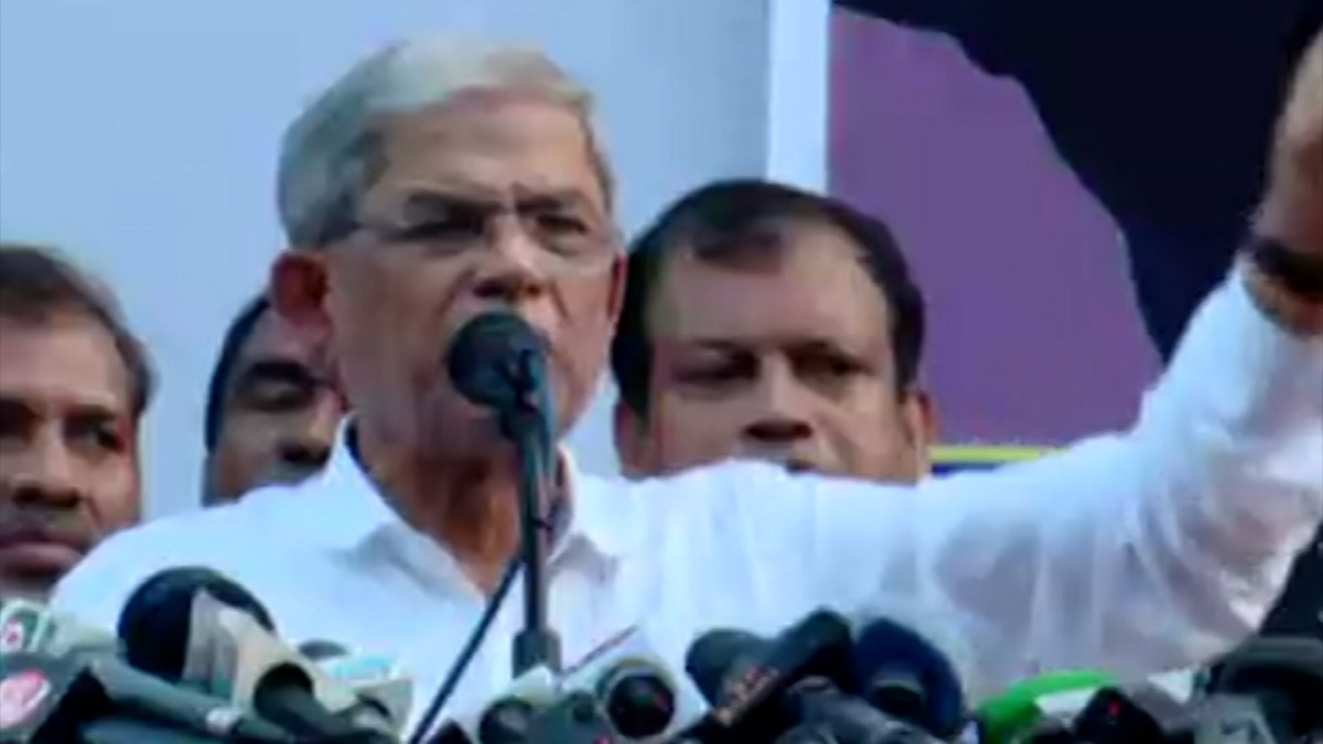 আওয়ামী সন্ত্রাসীরা সারাদেশে ত্রাসের রাজত্ব সৃষ্টি করছে: মির্জা ফখরুল