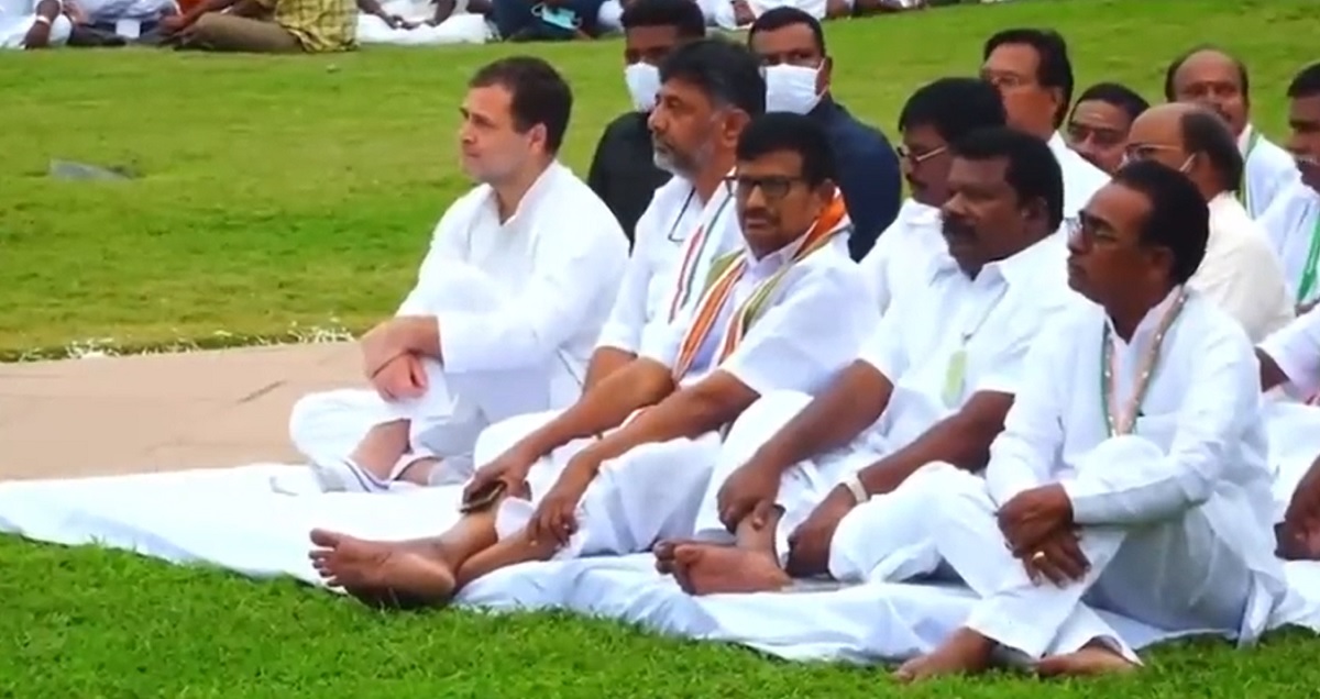 ভারতজুড়ে ৩৫০০ কিলোমিটার পদযাত্রা শুরু করলো কংগ্রেস