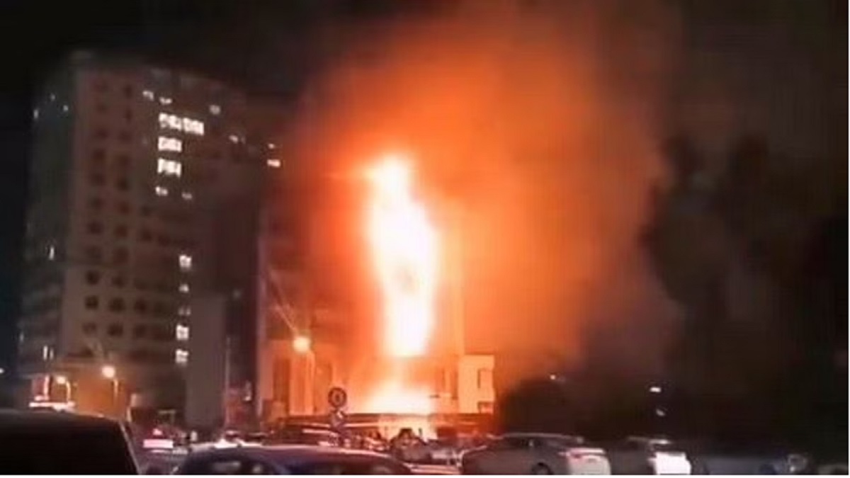 ইরাকে হোটেলে অগ্নিকাণ্ড