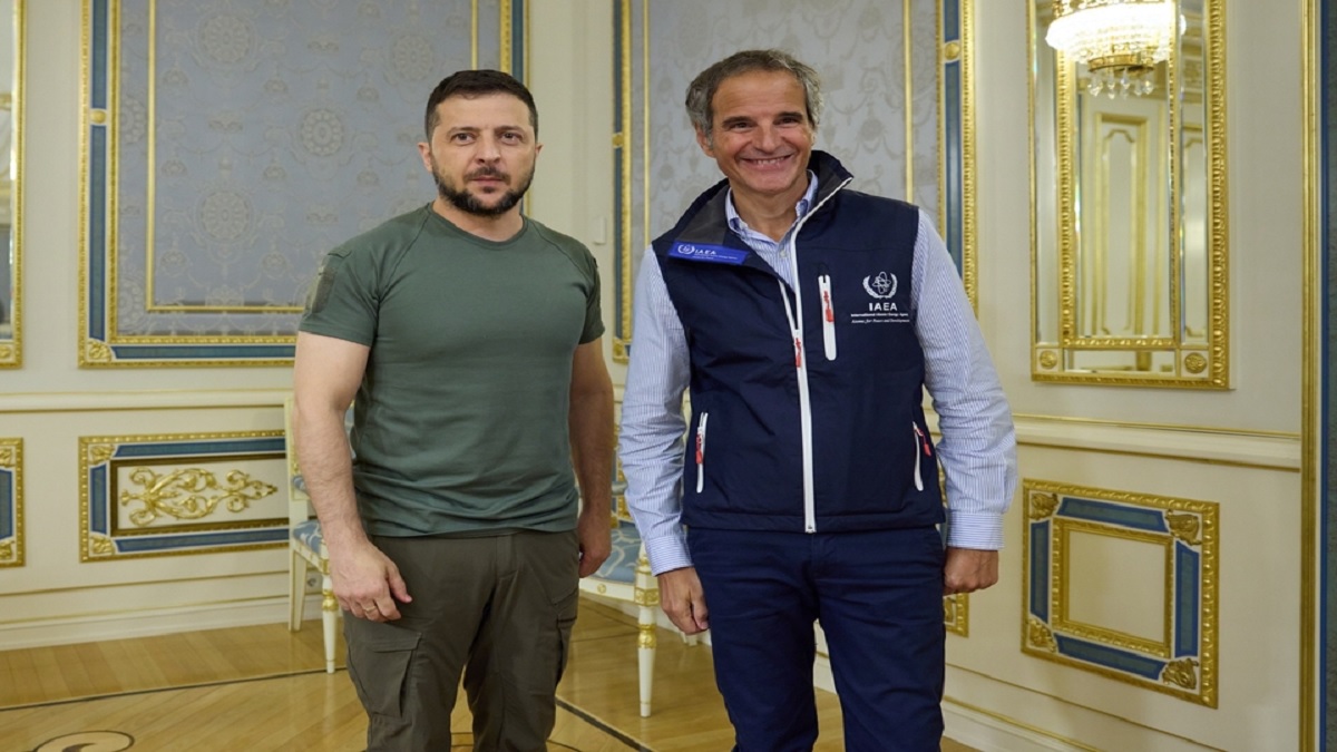 জাপোরিঝিয়া পরমাণু কেন্দ্রকে ইউক্রেনের অংশ হিসেবেই বিবেচনা করবে আইএইএ