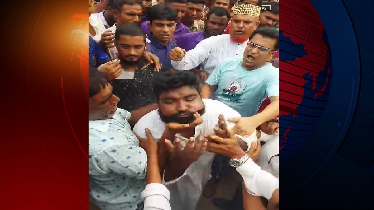 ঠাকুরগাঁওয়ে ছাগল চুরির দায়ে আটক যুবলীগ নেতাকে গণধোলাইয়ের ভিডিও ভাইরাল