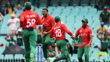 বৃষ্টির কারণে সাময়িক বন্ধ বাংলাদেশ-দক্ষিণ আফ্রিকা ম্যাচ