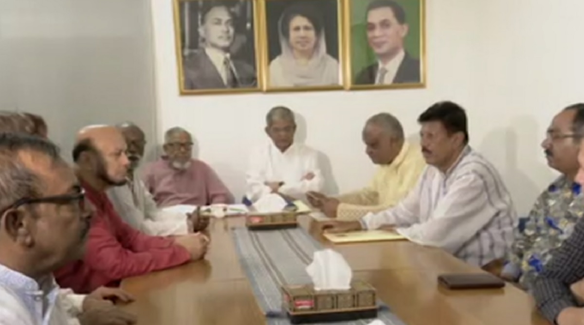 কাজী জাফরের জাতীয় পার্টির সাথে সংলাপে বসেছে বিএনপি