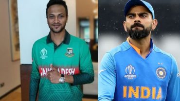 টি-টোয়েন্টি র্যাংকিংয়ে শীর্ষেই সাকিব, এগোলেন কোহলি