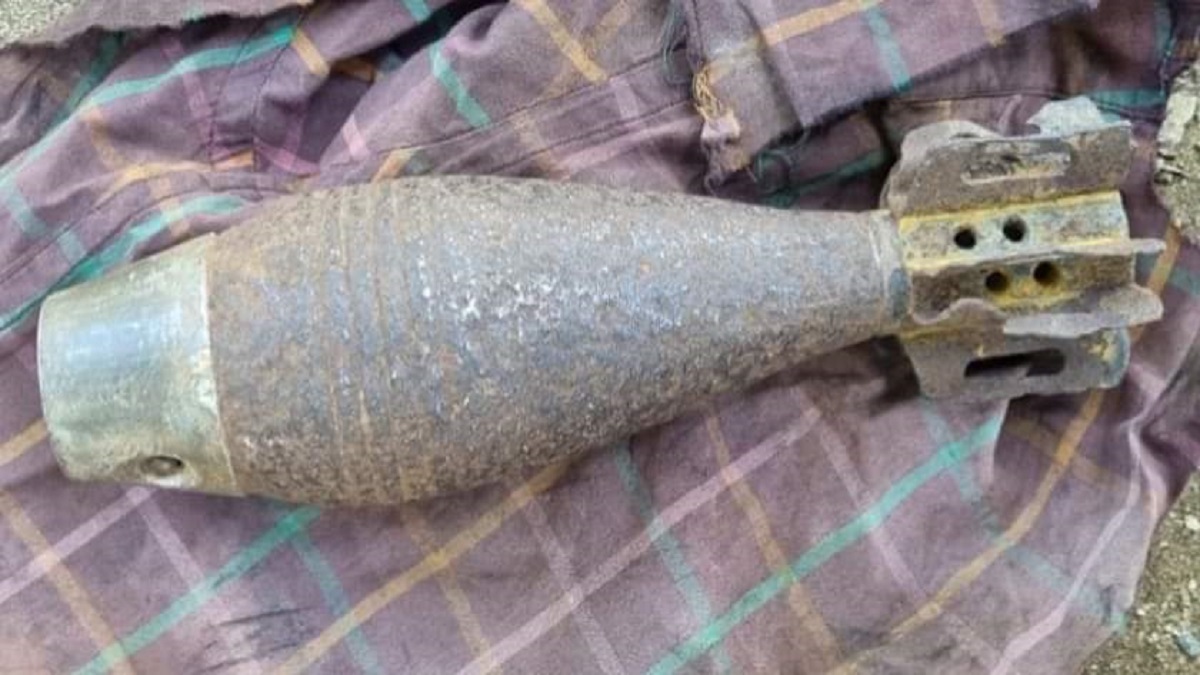 নেত্রকোণায় পুকুরের মাটি খুঁড়তে উঠে এলো মর্টারশেল