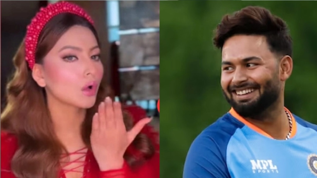 রিশাব পান্তের জন্মদিনে উর্বশীর ‘ফ্লাইং কিস’