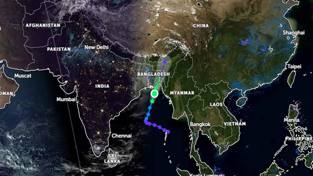 বিকেল নাগাদ বিলিন হয়ে যাবে সিত্রাংয়ের অস্তিত্ব: আবহাওয়া অধিদফতর