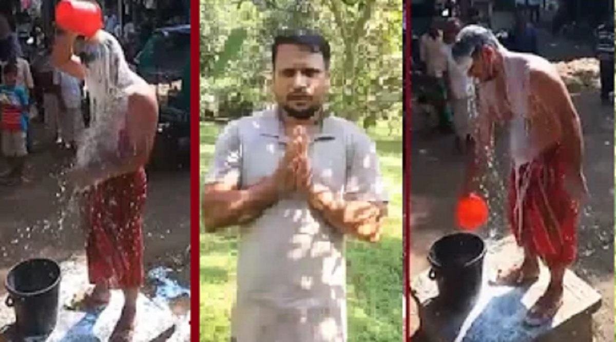 ক্ষমা চাইলেন দুধ দিয়ে গোসল করা সেই যুবলীগ নেতা