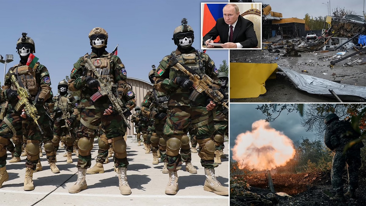 ইউক্রেনে লড়তে মার্কিন প্রশিক্ষণপ্রাপ্ত আফগান কমান্ডোদের নিয়োগ দিচ্ছে মস্কো