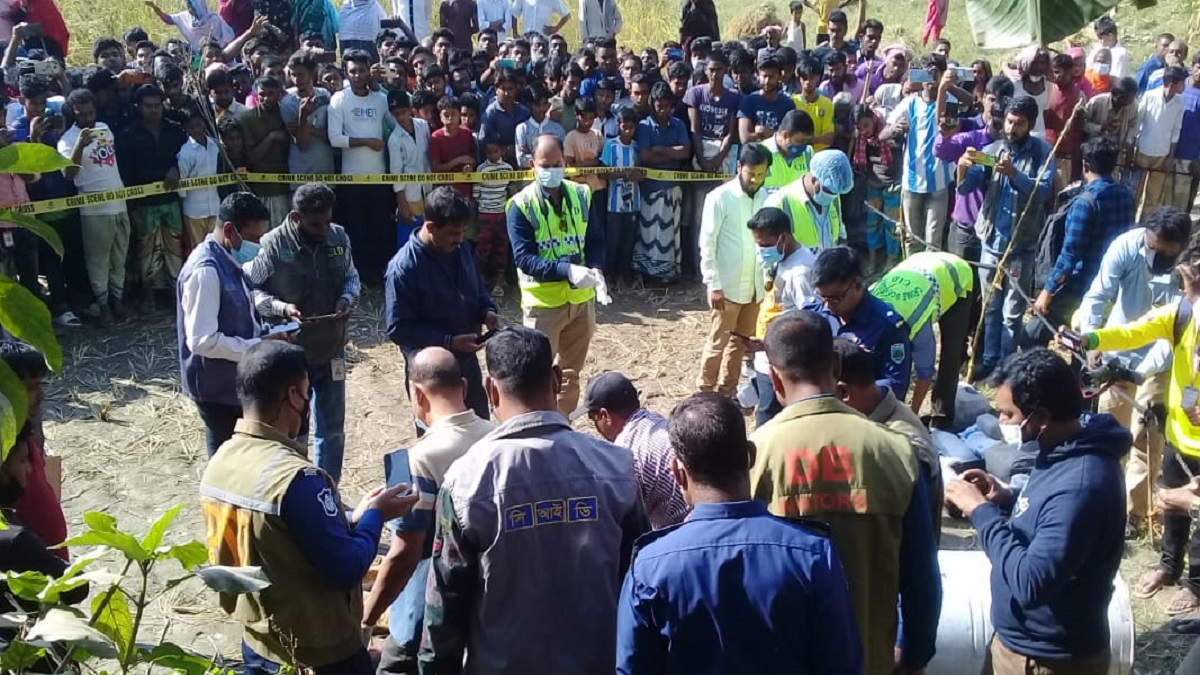 নাটোরে ড্রামের ভেতর থেকে মরদেহ উদ্ধার