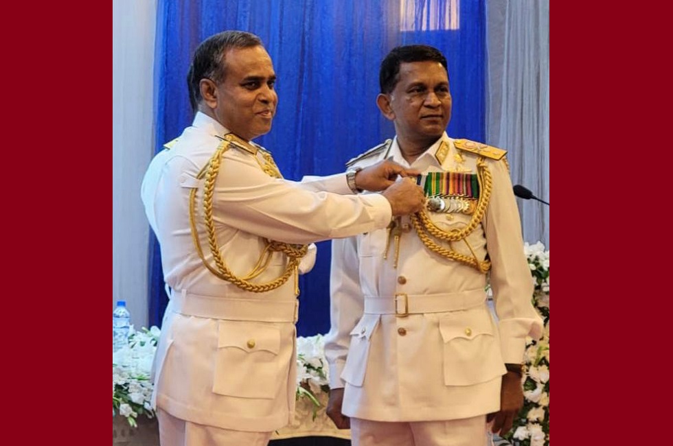 ‘অসামান্য সেবা পদক’ এ ভূষিত রিয়ার অ্যাডমিরাল এম সোহায়েল