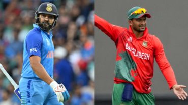 টস জিতে ভারতকে ব্যাটিংয়ে পাঠিয়েছে বাংলাদেশ