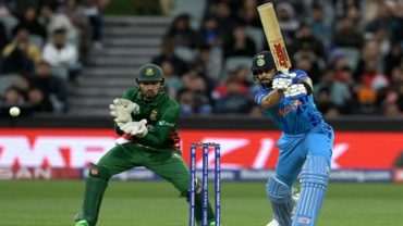 বাংলাদেশকে ১৮৫ রানের লক্ষ্য দিলো ভারত