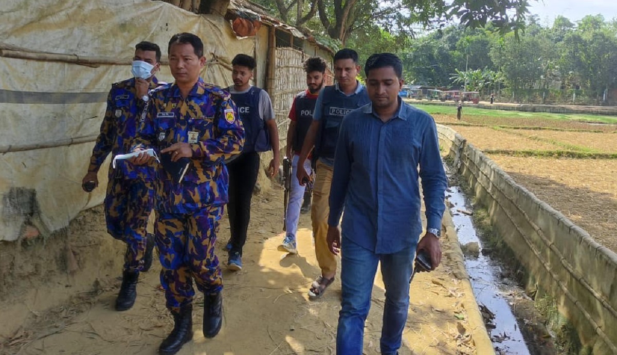 উখিয়ায় রোহিঙ্গা ক্যাম্পে সাব মাঝিকে হত্যা