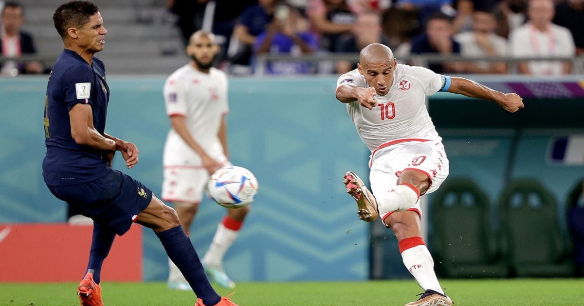 ফ্রান্সকে স্তব্ধ করে তিউনিসিয়ার গোল