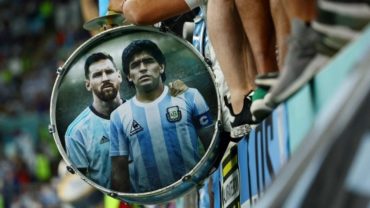 ম্যারাডোনার আত্মা আমাদের বিশ্বকাপের দিকে নিয়ে যাচ্ছে: মেসি